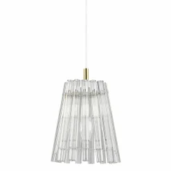 Sklep Kaja Szklana, dekoracyjna lampa wisząca P0547-01H-F9AC BACH | Kaja Fashion