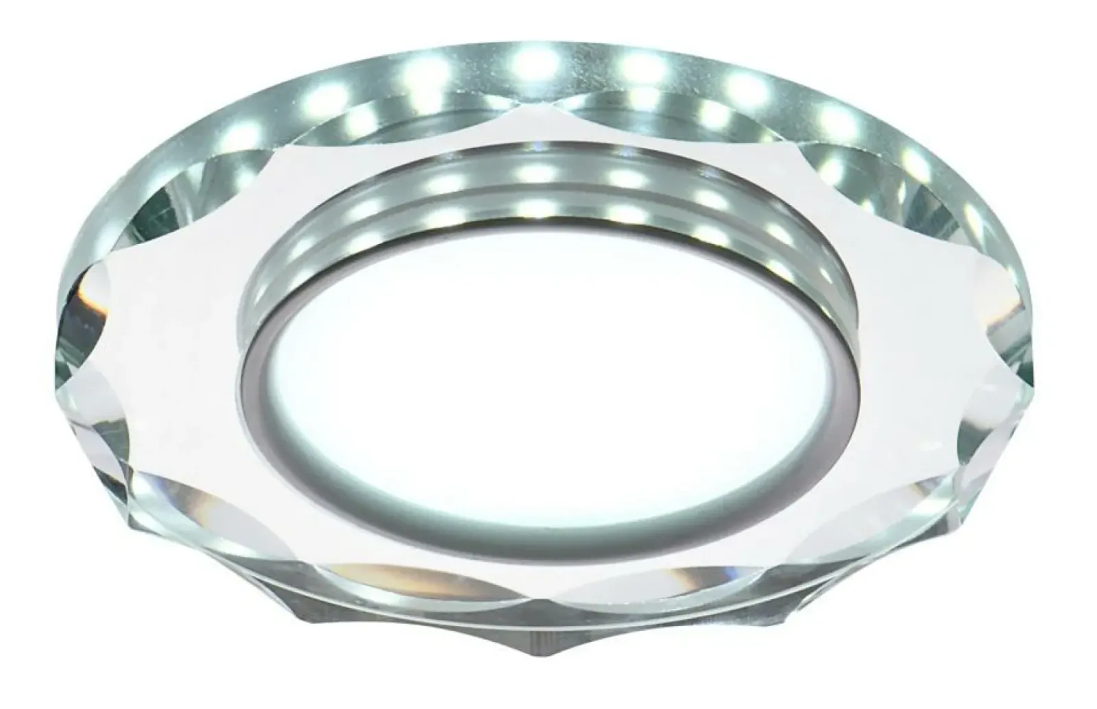 Sklep Kaja Szklana oprawa podtynkowa, zintegrowany LED 2263939 z serii RING | Kaja Oświetle* Oprawy Podtynkowe