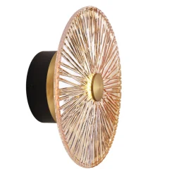 Sklep Kaja Tarczowy kinkiet LED z ozdobnym kloszem MX W0355 ALLURE | Kaja* Lampy Led