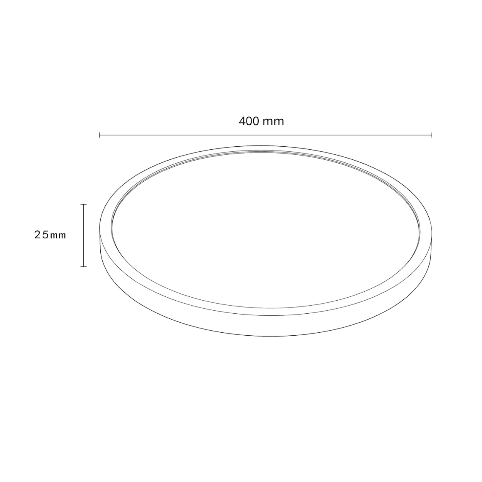 Sklep Kaja Techniczna lampa sufitowa ⌀40cm LP-2505/1C-40 BK CALIFORNIA | Kaja* Plafony Nowoczesne|Lampy Led