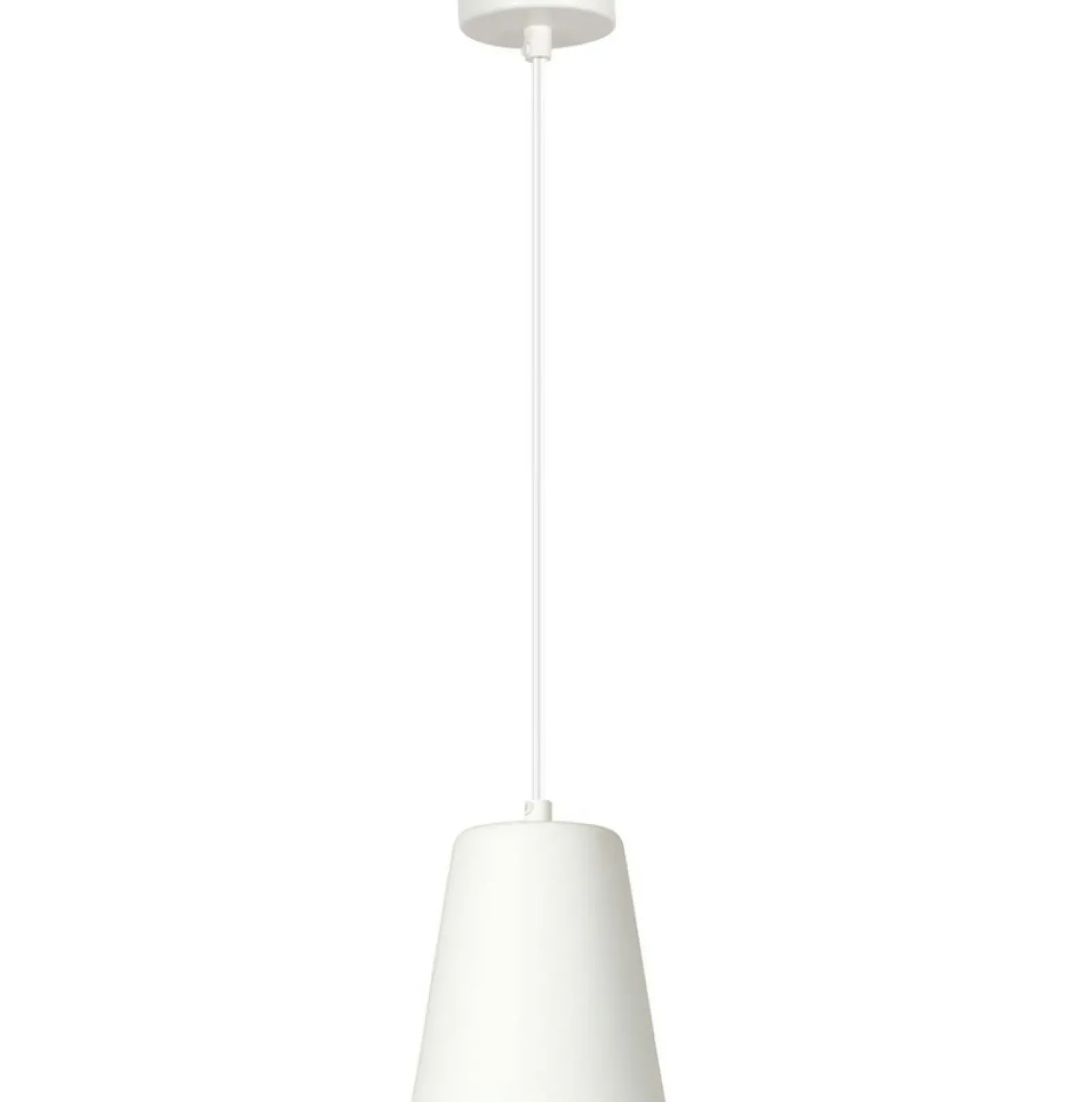 Sklep Kaja Tradycyjna biało-złota lampa wisząca z kloszem 414/1 | Kaja Store