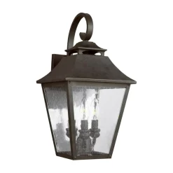 Sklep Kaja Tradycyjny kinkiet elewacyjny FE-GALENA2-L-SBL z serii GALENA* Kinkiety Ogrodowe