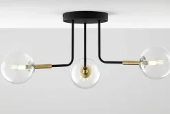 Sklep Kaja Trójramienna lampa do sypialni JUP 2039 BU 3 CZ/MS TR BURANO | Kaja Sale