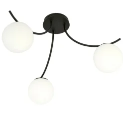 Sklep Kaja Trójramienna lampa sufitowa z białymi kulami 1109/3 BOSTON | Kaja Cheap