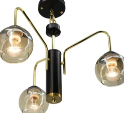 Sklep Kaja Trójramienna, nietypowa lampa sufitowa 6303/3 TR BL ALICE | Kaja Best