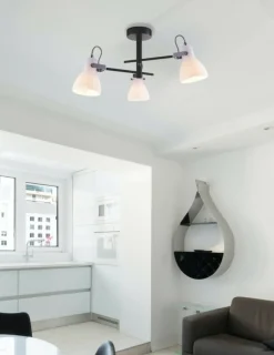 Sklep Kaja Trójramienna, regulowana lampa sufitowa K-8110 KANTI | Kaja Store
