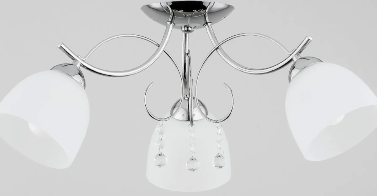 Sklep Kaja Trójramienna, srebrna lampa sufitowa AL 28713 OTELIA | Kaja Shop