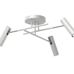 Sklep Kaja Trójramienna, szara lampa sufitowa z tubami LX 287 AXION | Kaja Discount