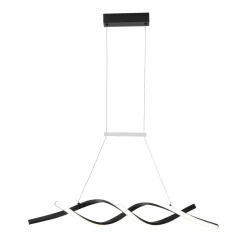 Sklep Kaja Unikalna lampa ledowa w kolorze m, nad stół K-8184 z serii BURGO | Kaja Oś czarny Sale