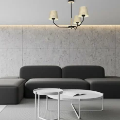 Sklep Kaja Unikalna lampa sufitowa z trzema abażurami MLP7276 z serii ETNA | Kaja Oświetlen czarny Outlet