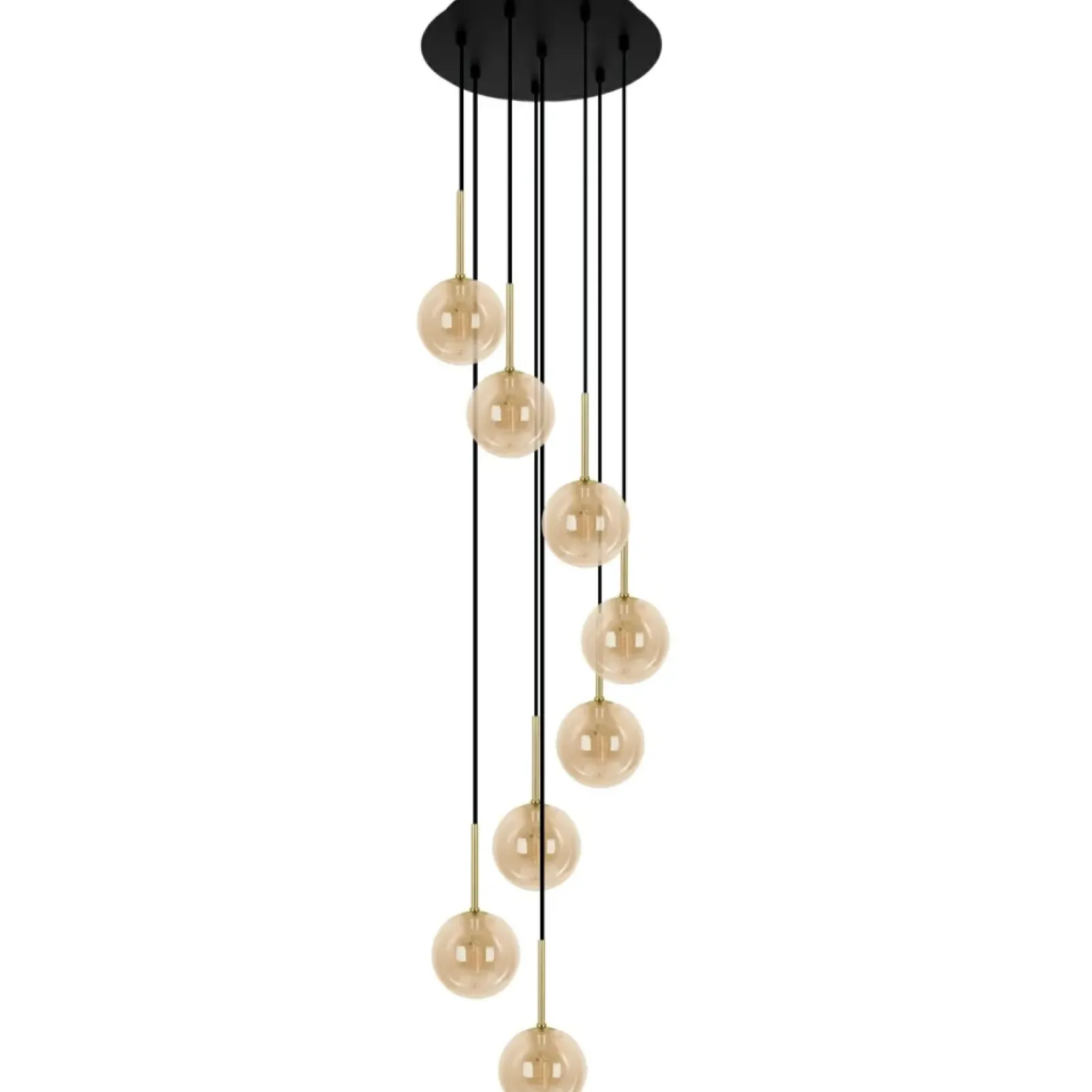 Sklep Kaja Unikalna lampa wisząca z kloszami na żarówkę G9 K-5562 z serii GALAXY Shop