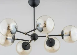Sklep Kaja Unikatowa lampa sufitowa z 6 szklanymi kloszami AL 60818 | Kaja Flash Sale
