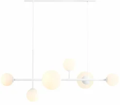 Sklep Kaja Uniwersalna, biała lampa wisząca do jadalni 1092K_2 DIONE | Kaja Zadzwońporabattel.783200183(8-16)/mailsklep@kaja.com.pl Discount