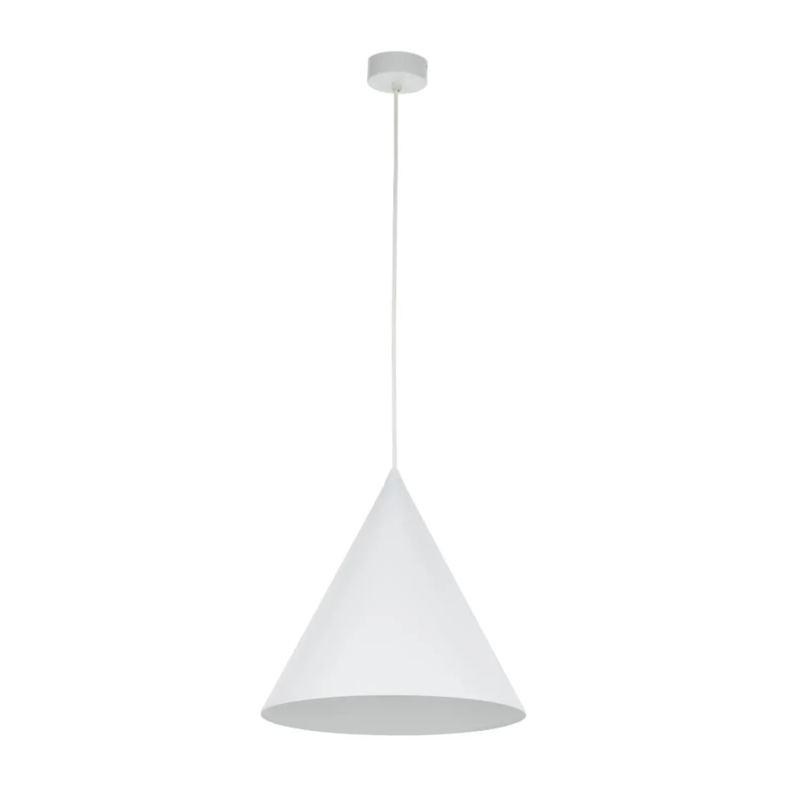 Sklep Kaja Uniwersalna, biała lampa wisząca ⌀32cm TK 10009 CONO | Kaja Discount