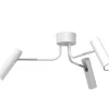 Sklep Kaja Uniwersalna, biało-srebrna lampa sufitowa LX 332 AXION | Kaja Best Sale