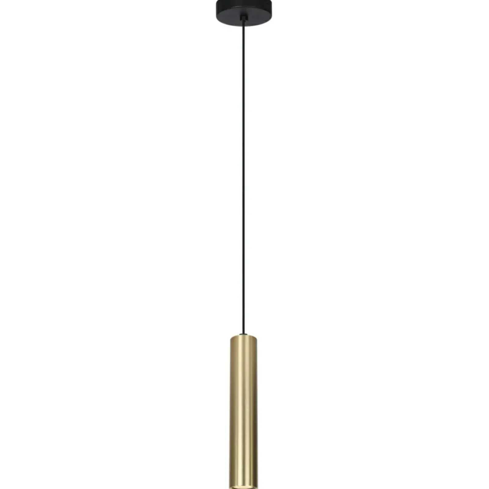Sklep Kaja Uniwersalna, smukła lampa wisząca tuba PND-48930-1-GD LOPUS | Kaja Best Sale