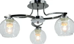 Sklep Kaja Uniwersalna, srebrna lampa sufitowa 8912/3 9BC CLEO | Kaja Oświetlenie Cheap