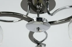 Sklep Kaja Uniwersalna, srebrna lampa sufitowa 8912/3 9BC CLEO | Kaja Oświetlenie Cheap