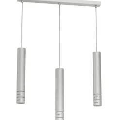 Sklep Kaja Uniwersalna, szara lampa wisząca nad stół LX 5767 TIBIA STRIPE | Kaja Outlet