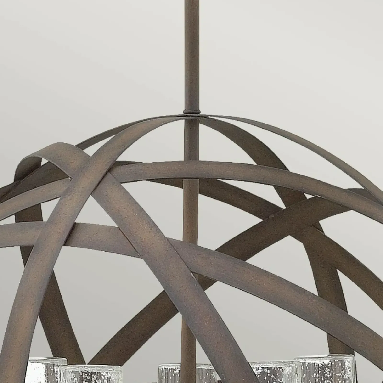 Sklep Kaja Vintage lampa wisząca, ze szkłem HK-CARSON-5P z serii CARSON vintageżelazo Online