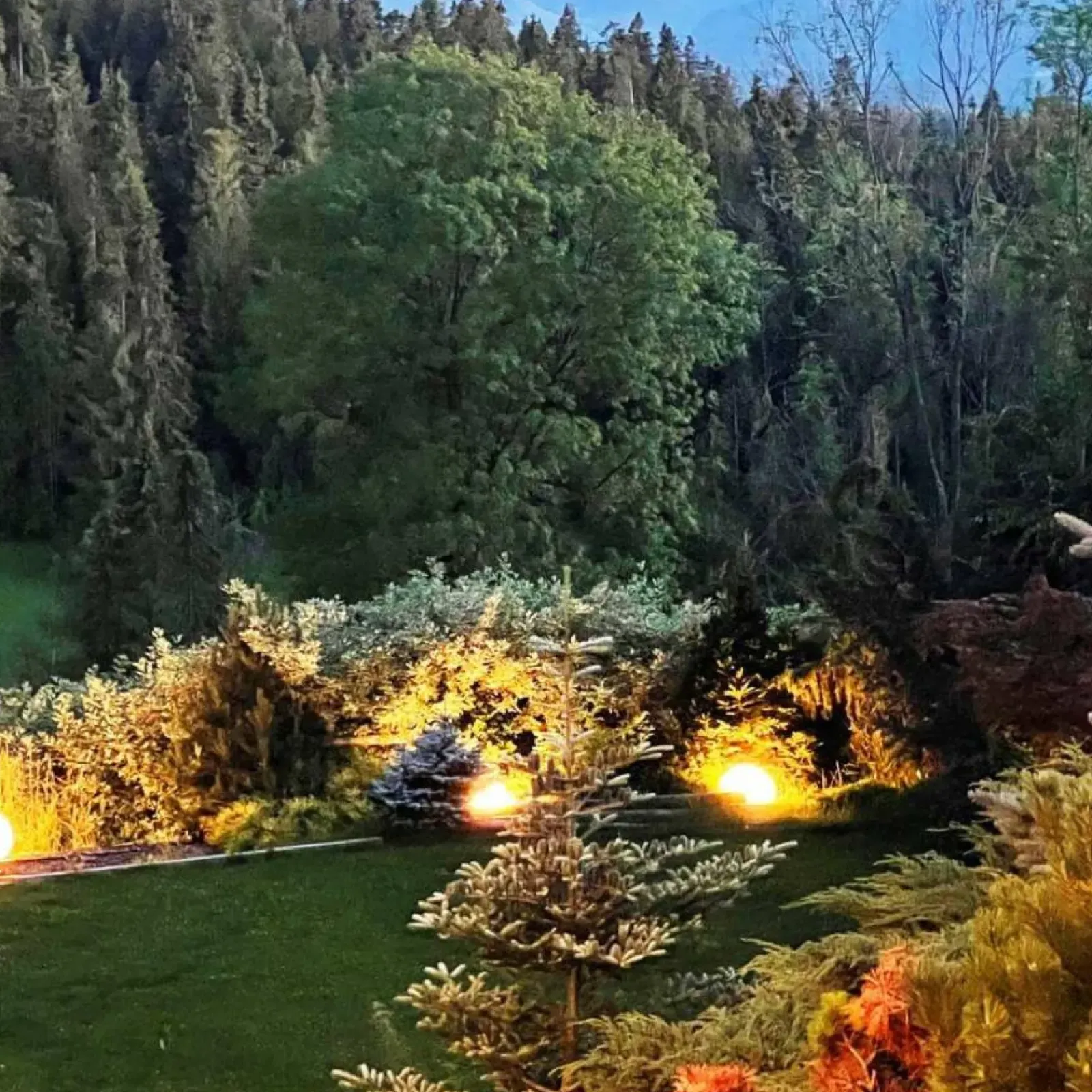 Sklep Kaja Świecąca kula, lampa ogrodowa ⌀35cm LP-JH-1095-350 GAJA | Kaja* Lampy Ogrodowe Stojące