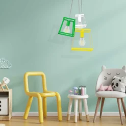 Sklep Kaja Wielokolorowa, nowoczesna lampa dziecięca K-4133 TEDY | Kaja wielokolorowy Best Sale