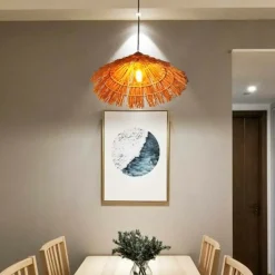 Sklep Kaja Wiklinowa lampa wisząca do sypialni ABR-NLW37-BH-E27 BOHO | Kaja brązowy Clearance