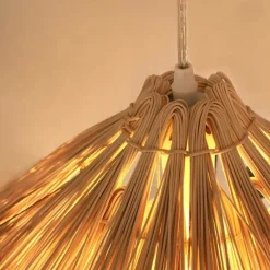 Sklep Kaja Wiklinowa lampa wisząca do sypialni ABR-NLW37-BH-E27 BOHO | Kaja brązowy Clearance