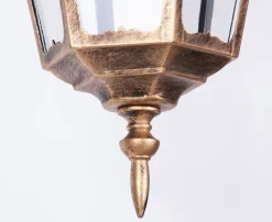 Sklep Kaja Wisząca lampa zewnętrzna na taras K-5006H CZ/ZŁ LOZANA | Kaja* Lampy Ogrodowe Wiszące