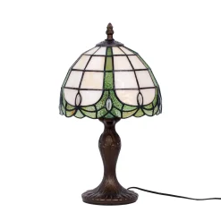 Sklep Kaja Witrażowa, elegancka lampka stołowa K-G082166 PAPI | Kaja Oświetlenie* Lampki Stołowe Retro