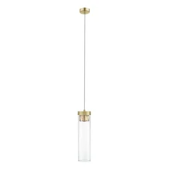 Sklep Kaja Wąska lampa wisząca do kuchni P0389-01D-0FD2 GEM| Kaja Oświetlenie Best