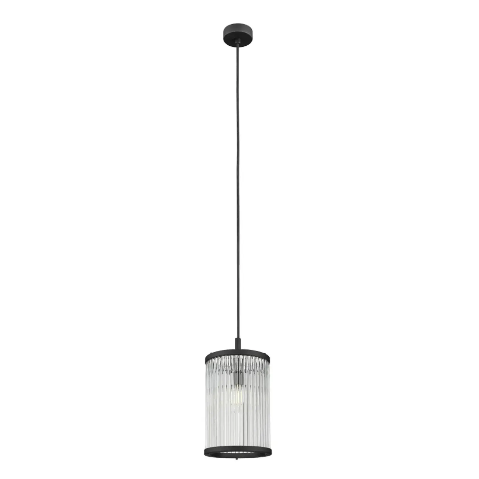 Sklep Kaja Wąska lampa wisząca ze smukłym kloszem P0528-01F-P7AC SERGIO | Kaja Hot