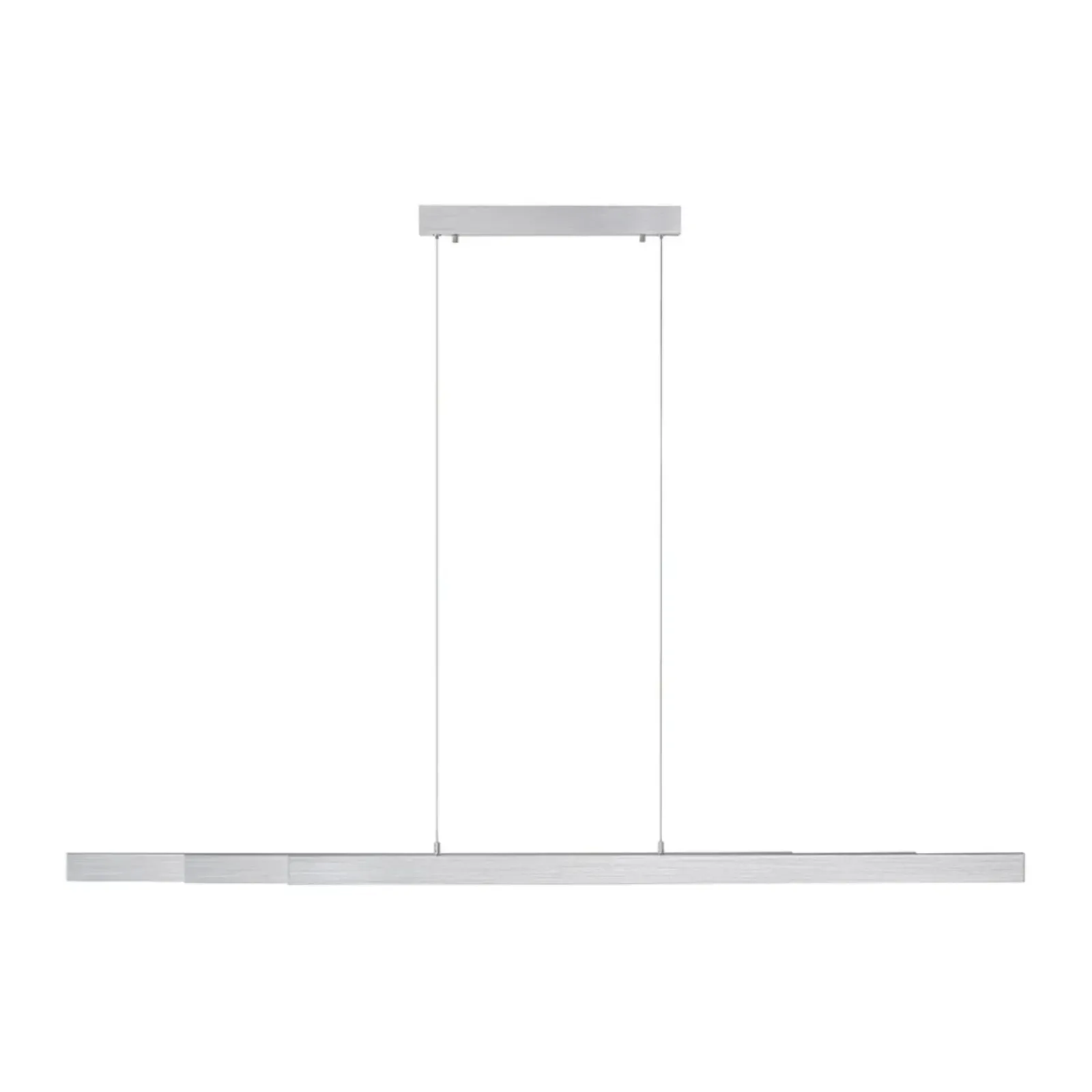Sklep Kaja Wąska, wisząca lampa sufitowa LED 11660-95 z serii LUZI | Kaja szary Fashion