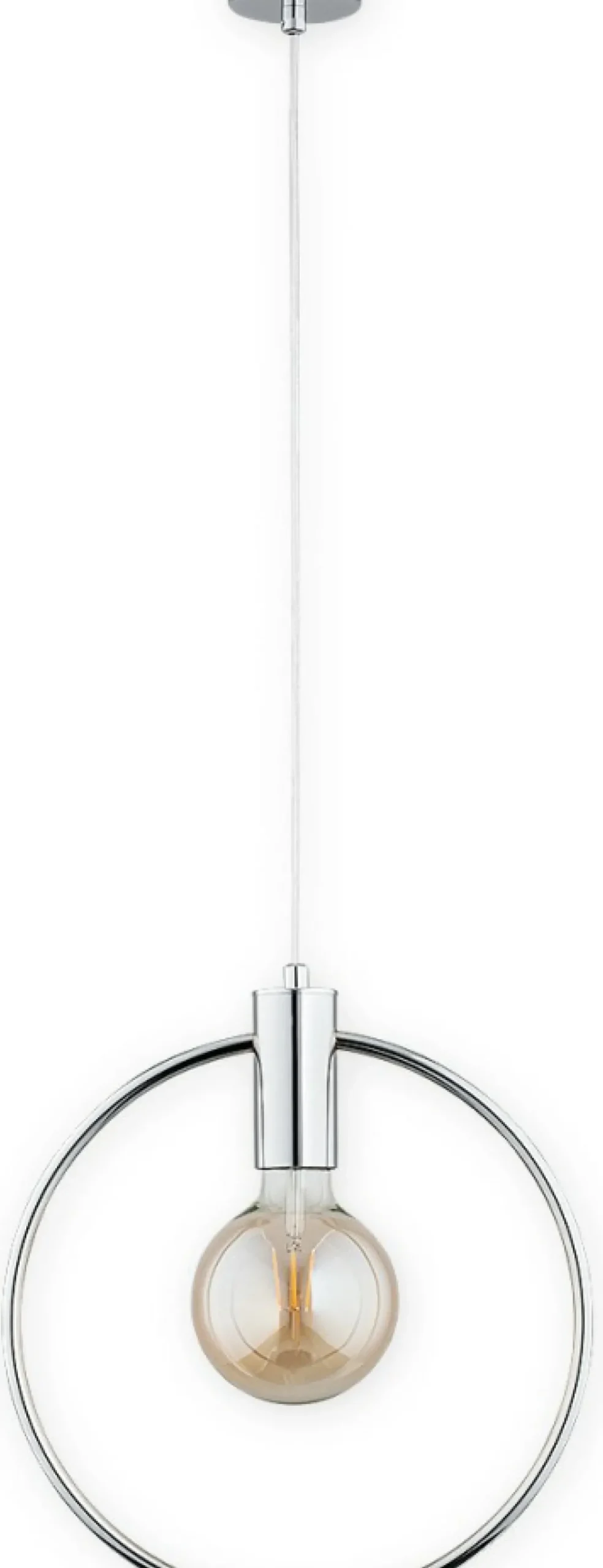 Sklep Kaja Wyjątkowa chromowana lampa sufitowa 1xE27 O2951 W1 CH | Kaja Cheap