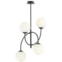 Sklep Kaja Wyjątkowa lampa wisząca w czarno-białym kolorze 1288/4B z serii ARCHI Discount