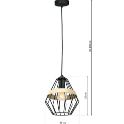 Sklep Kaja Wyjątkowa lampa wisząca z regulowaną wysokością MLP5524 z serii CLIFF | Kaja Ośw Cheap
