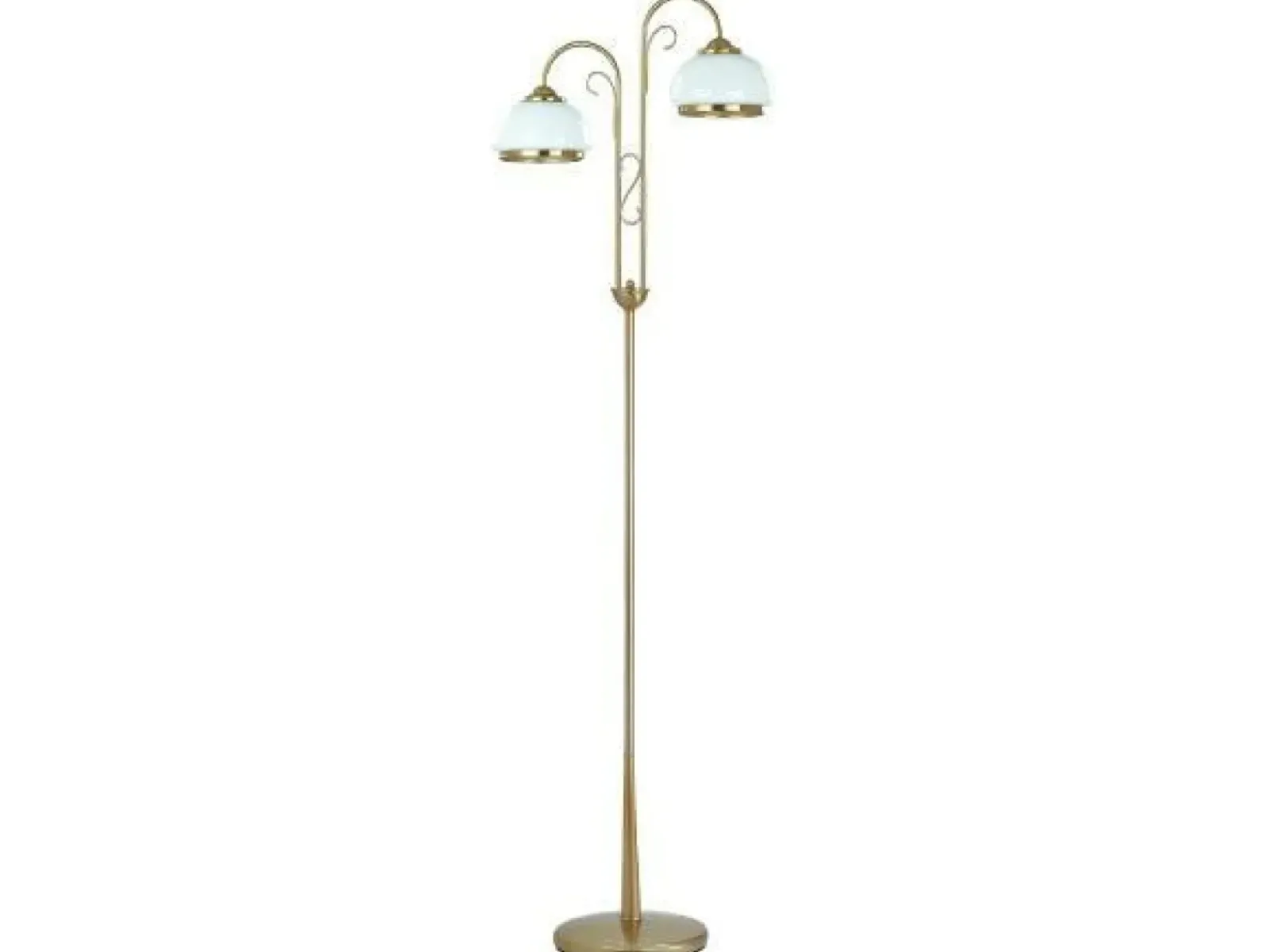 Sklep Kaja Wysoka lampa podłogowa antyczne złoto AL 4513 PARIS | Kaja Oświetlenie* Tradycyjne Lampy Podłogowe