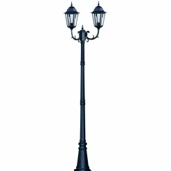 Sklep Kaja Wysoka zewnętrzna lampa stojąca K-7006A2/2 czarna LOZANA | Kaja* Latarnie Ogrodowe|Lampy Ogrodowe Stojące