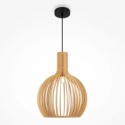 Sklep Kaja Wytworna lampa wisząca, na jedną żarówkę MOD194PL-01W z serii ROOTS Fashion