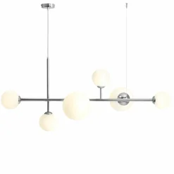 Sklep Kaja Żyrandol chrom nowoczesny duży do salonu 1092K4 DIONE | Kaja Zadzwońporabattel.783200183(8-16)/mailsklep@kaja.com.pl Best Sale