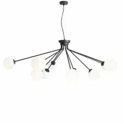 Sklep Kaja Żyrandol czarny duży rozłożysty do salonu 1082M1 HOLM | Kaja Zadzwońporabattel.783200183(8-16)/mailsklep@kaja.com.pl Clearance
