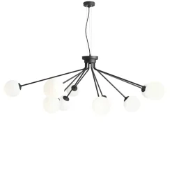 Sklep Kaja Żyrandol czarny duży rozłożysty do salonu 1082M1 HOLM | Kaja Zadzwońporabattel.783200183(8-16)/mailsklep@kaja.com.pl Clearance