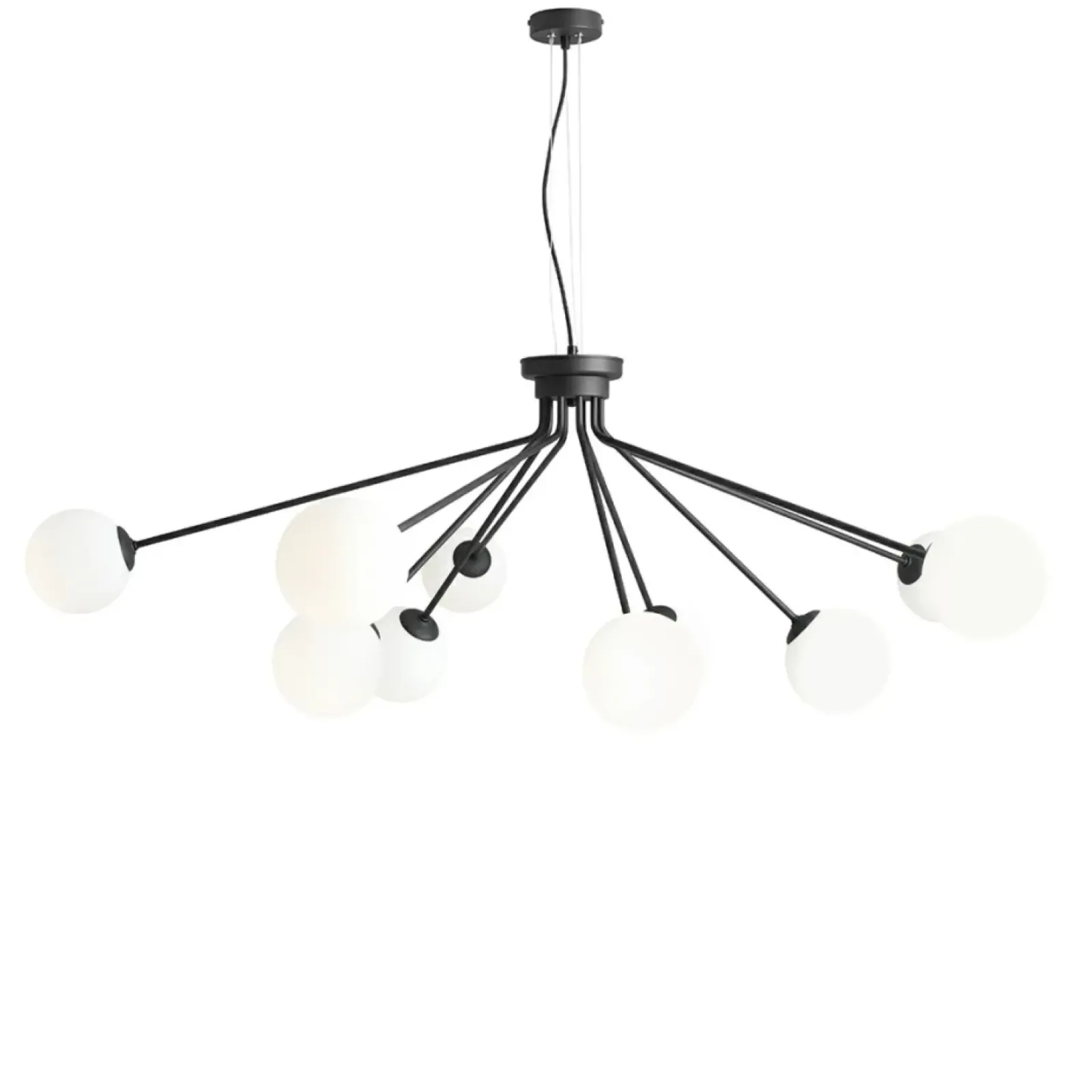 Sklep Kaja Żyrandol czarny duży rozłożysty do salonu 1082M1 HOLM | Kaja Zadzwońporabattel.783200183(8-16)/mailsklep@kaja.com.pl Clearance