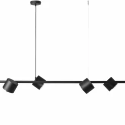 Sklep Kaja Żyrandol czarny z reflektorami do salonu 1047L BOT | Kaja Oświetlenie Zadzwońporabattel.783200183(8-16)/mailsklep@kaja.com.pl Hot