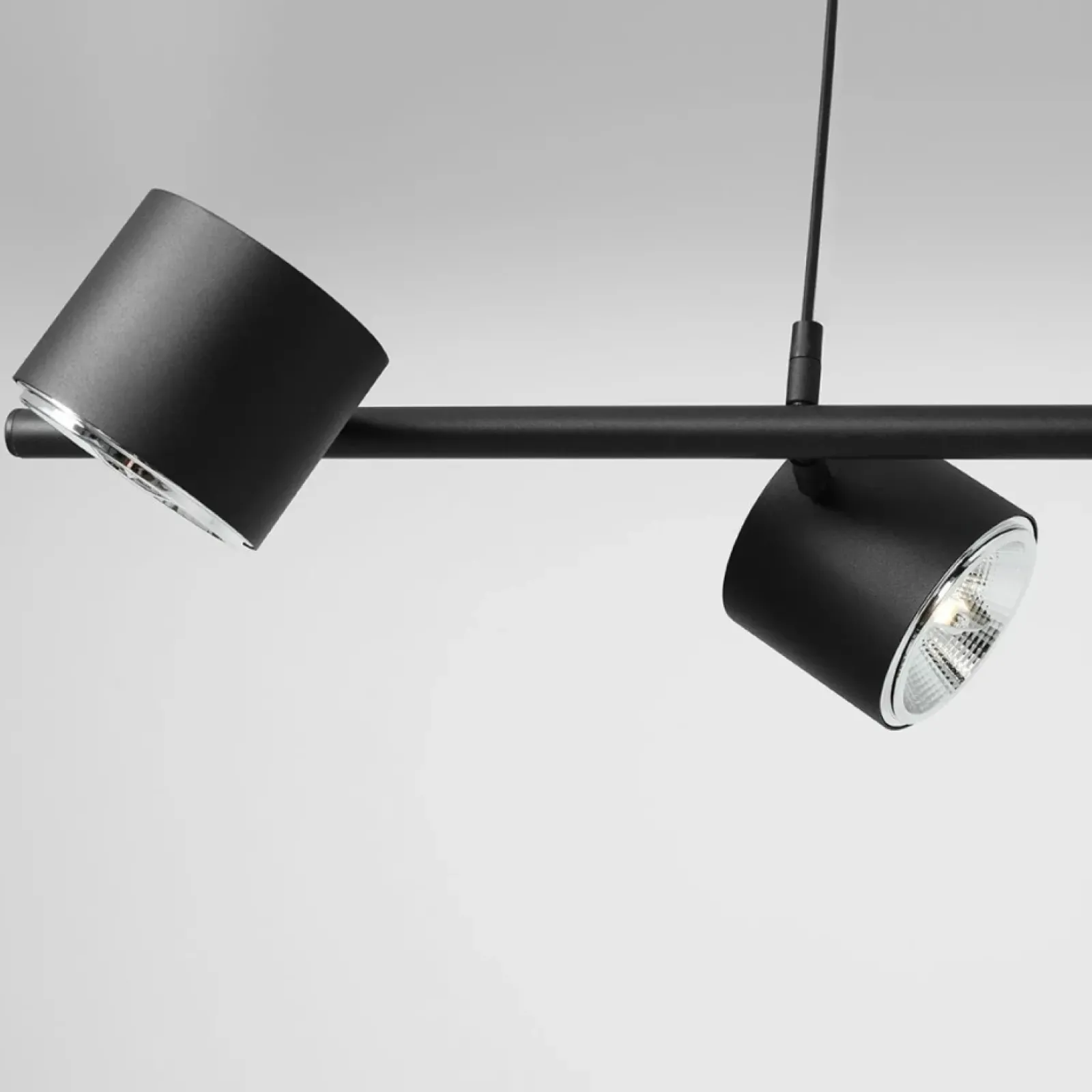 Sklep Kaja Żyrandol czarny z reflektorami do salonu 1047L BOT | Kaja Oświetlenie Zadzwońporabattel.783200183(8-16)/mailsklep@kaja.com.pl Hot