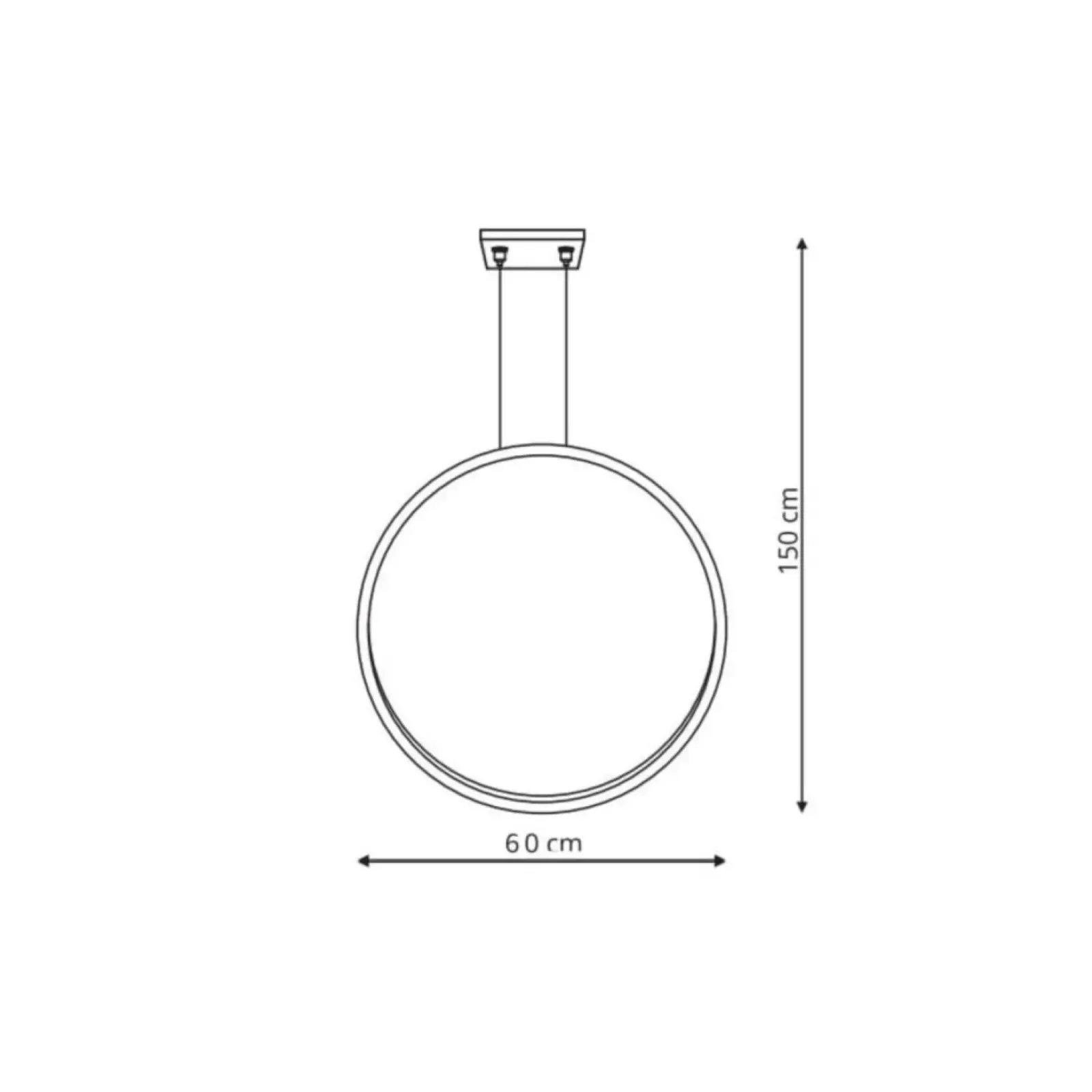 Sklep Kaja Żyrandol do łazienki LED 3000K LP-999/1P S BK MIRROR | Kaja Clearance
