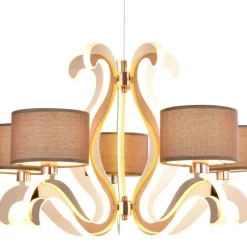 Sklep Kaja Żyrandol glamour LED w ramionach 35-33918 AMBROSIA | Kaja Oświetlenie* Randole Tradycyjne