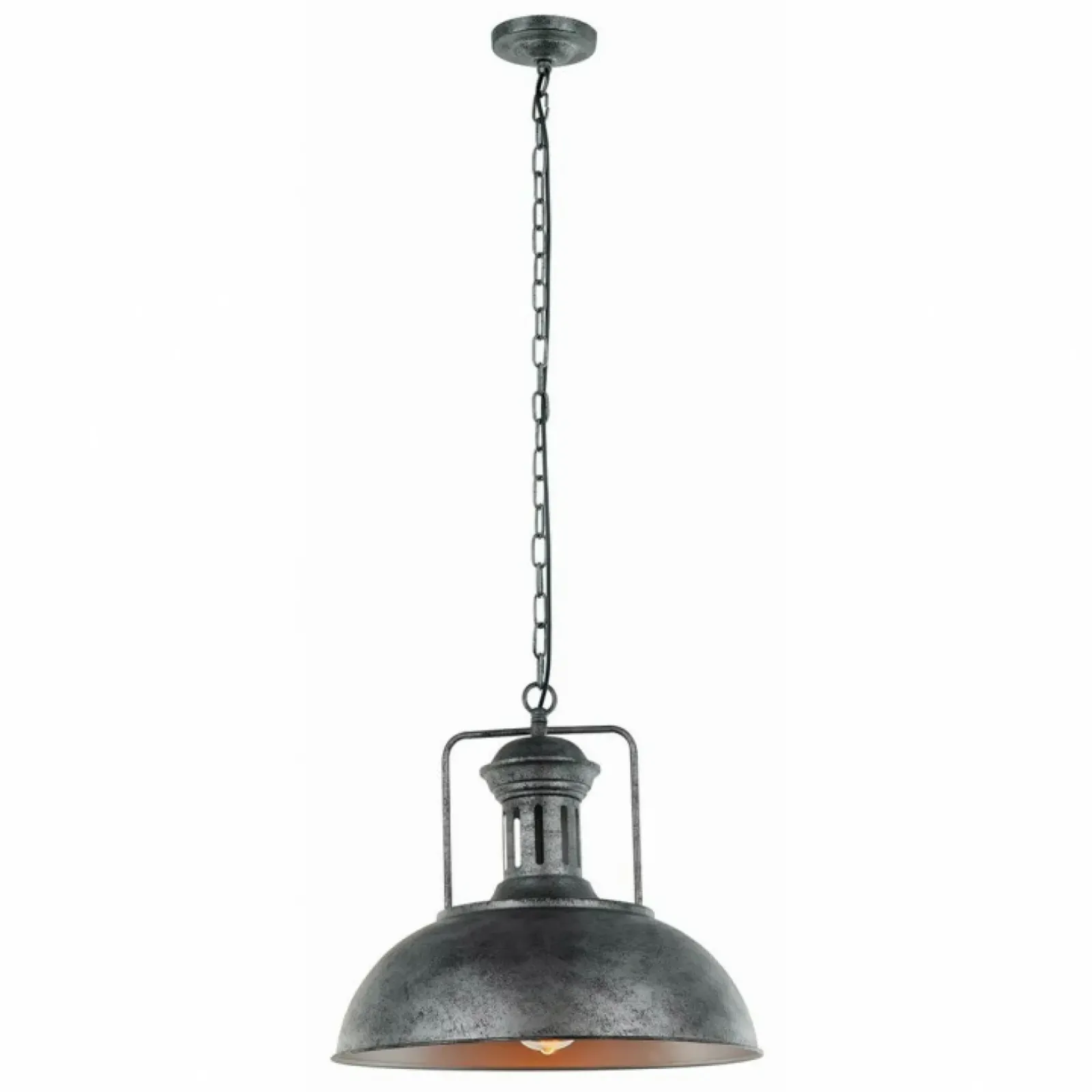 Sklep Kaja Żyrandol industrialny na łańcuchu MDM-2647/1 GR+BK NADIA | Kaja Discount
