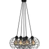 Sklep Kaja Żyrandol K-3942 z serii BASKET BLACK Fashion