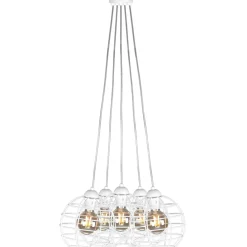 Sklep Kaja Żyrandol K-3952 z serii BASKET WHITE New